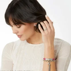 Brighton Halo Stargazer Long Bead Silver Clearance