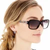 Brighton Halo Sunglasses Black-Tanzanite New