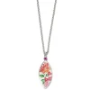 Brighton Hamptons Pendant Necklace Silver-Multi Hot