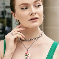 Brighton Hamptons Pendant Necklace Silver-Multi Hot