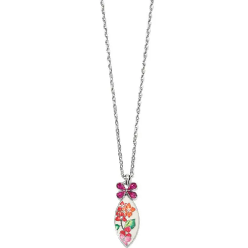 Brighton Hamptons Short Necklace Silver-Multi Fashion