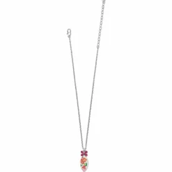 Brighton Hamptons Short Necklace Silver-Multi Fashion