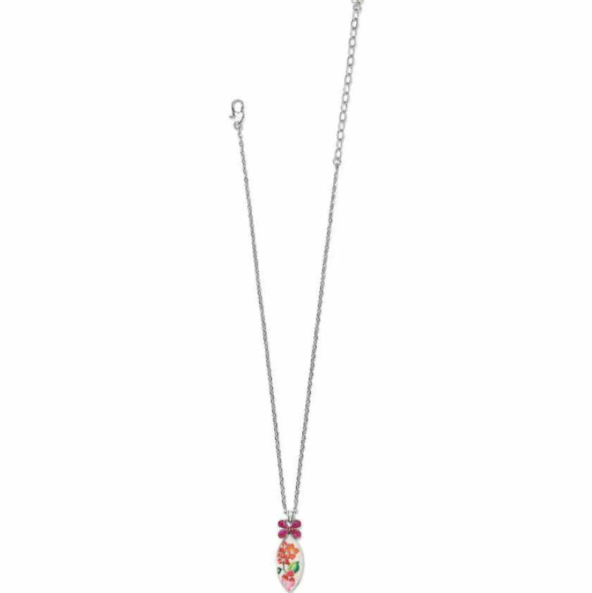Brighton Hamptons Short Necklace Silver-Multi Fashion