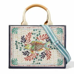 Brighton Happy Fish Medium Tote Multi Best