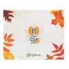 Brighton Happy Thanksgiving Charm Set Silver-Orange Outlet