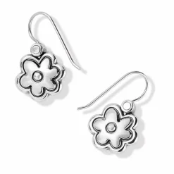 Brighton Harmony Flower French Wire Earrings Silver-Gold Discount