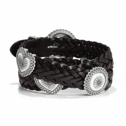 Brighton Heart Concho Belt Black Clearance