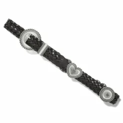 Brighton Heart Concho Belt Black Clearance