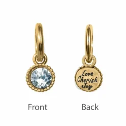 Brighton Heart of Gold Charm Necklace Silver-Gold Sale