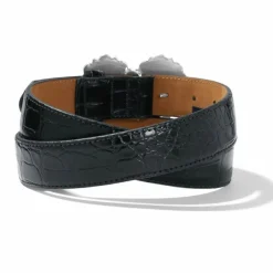 Brighton Heart Of Silver Belt Black New