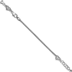 Brighton Heart Slide Bracelet Outlet