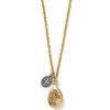 Brighton Heavenly Cross Necklace Gold New