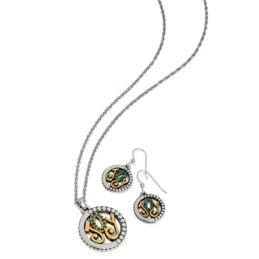 Brighton Holiday Joy Necklace Gold Hot