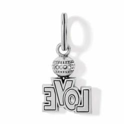 Brighton Holiday Love Charm Silver-Multi Hot