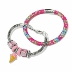 Brighton Ice Cream Cone Charm Silver-Multi Outlet