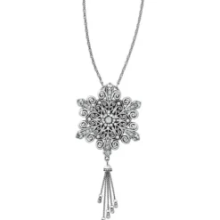Brighton Iceblink Snowflake Necklace Silver Sale