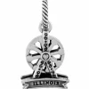 Brighton Illinois Charm Silver New