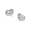 Brighton Illumina Celeste Heart Post Earrings Silver Online