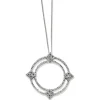 Brighton Illumina Diamond Ring Necklace Silver New