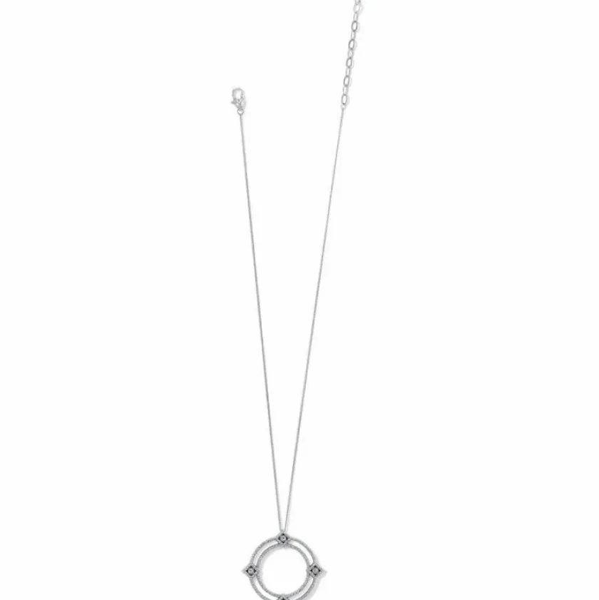 Brighton Illumina Diamond Ring Necklace Silver New