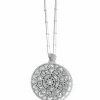 Brighton Illumina Fiori Necklace Silver New