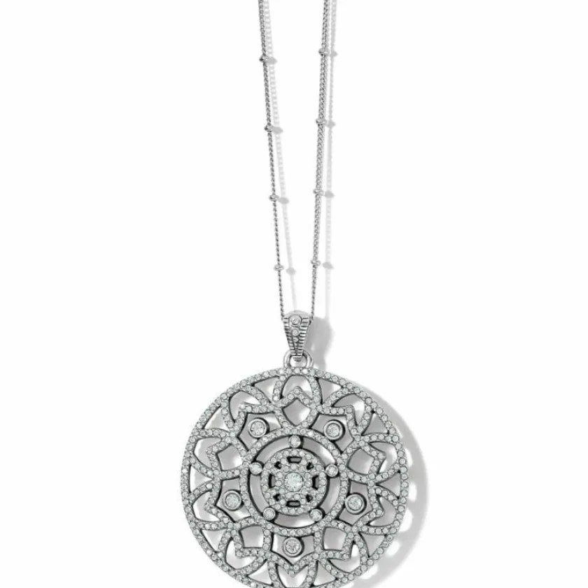 Brighton Illumina Fiori Necklace Silver New