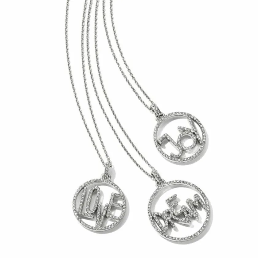 Brighton Illumina Joy Necklace Silver Clearance