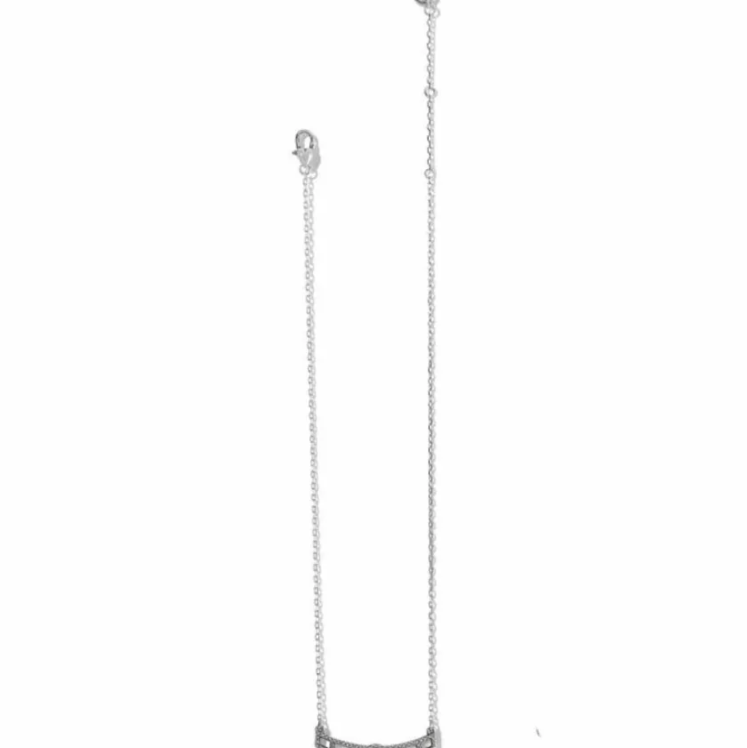 Brighton Illumina Lights Allure Bar Necklace Silver Sale