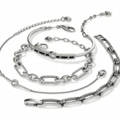 Brighton Illumina Lights Allure Bar Bracelet Silver Discount