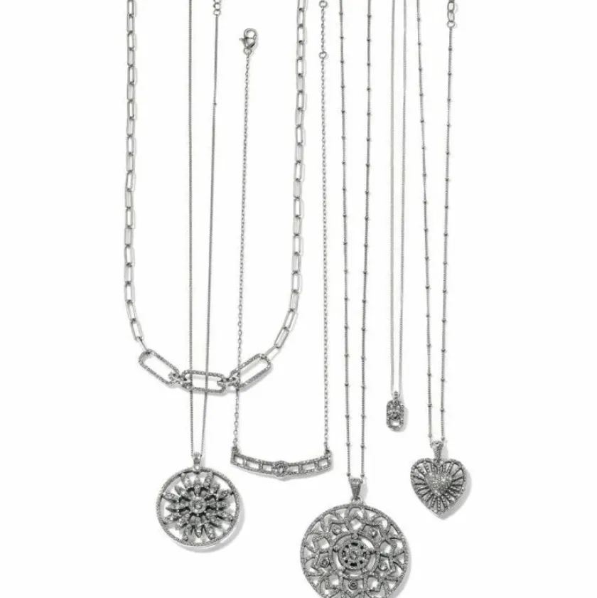 Brighton Illumina Lights Allure Bar Necklace Silver Sale