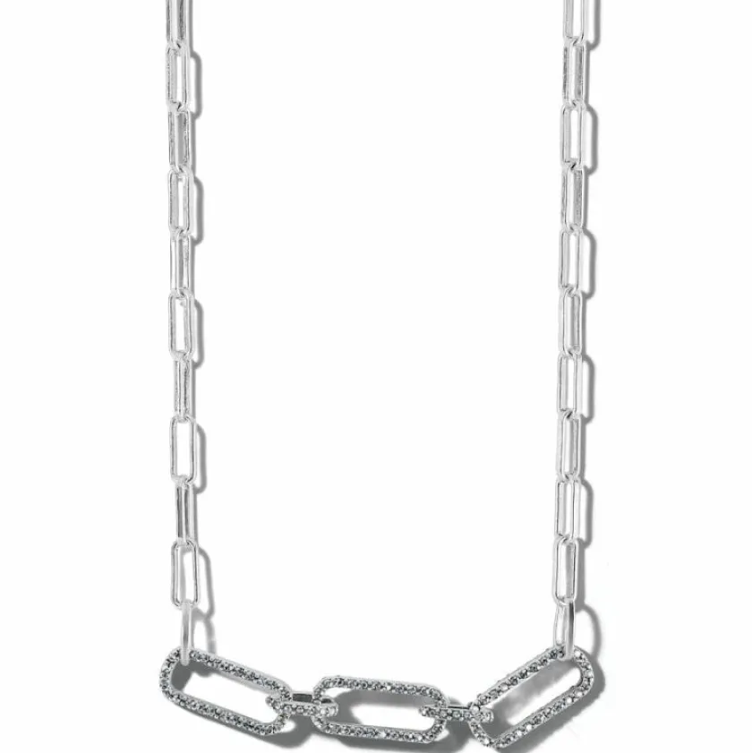 Brighton Illumina Lights Chain Linx Necklace Silver Best