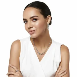 Brighton Illumina Lights Chain Linx Necklace Silver Best