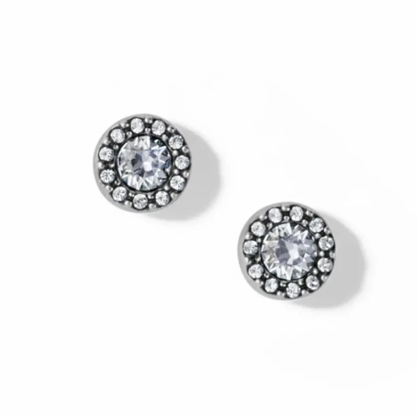 Brighton Illumina Solitaire Post Earrings New