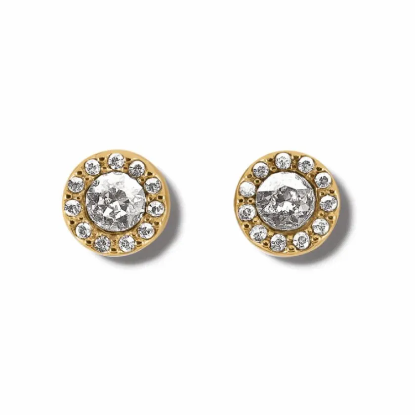 Brighton Illumina Solitaire Post Earrings New