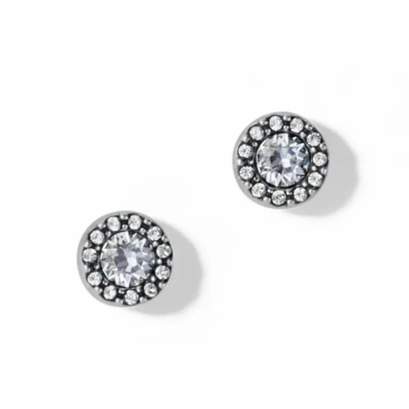 Brighton Illumina Solitaire Post Earrings New