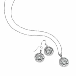 Brighton Illumina Sun Small Necklace Silver Best