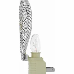 Brighton Illumination Cross Night Light Silver Hot