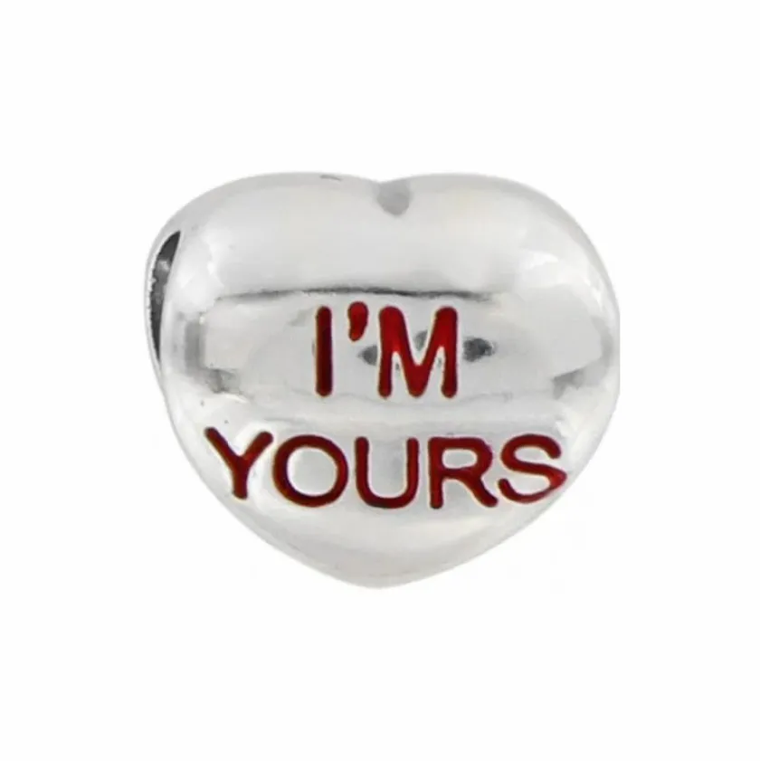 Brighton I'm Yours Bead Silver-Red Best