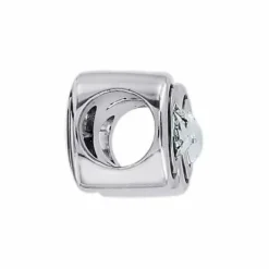 Brighton Infinity Sparkle Always Bead Silver New