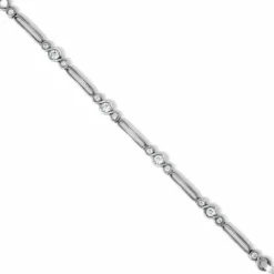 Brighton Infinity Sparkle Bracelet Silver Clearance