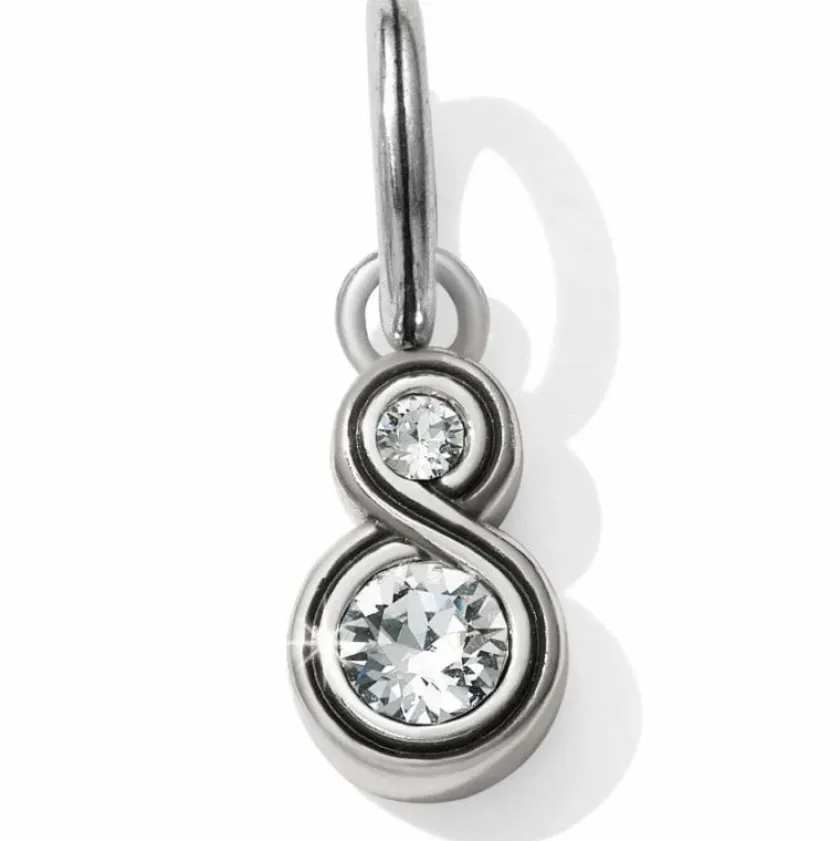 Brighton Infinity Sparkle Charm Silver New