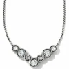 Brighton Infinity Sparkle Necklace Silver New