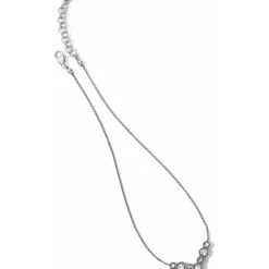 Brighton Infinity Sparkle Necklace Silver New