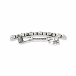 Brighton Infinity Sparkle Slim Barrette Silver Hot