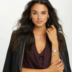 Brighton Infinity Sparkle Watch Silver Discount