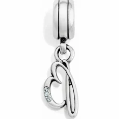 Brighton Initially Yours Charm Silver Hot