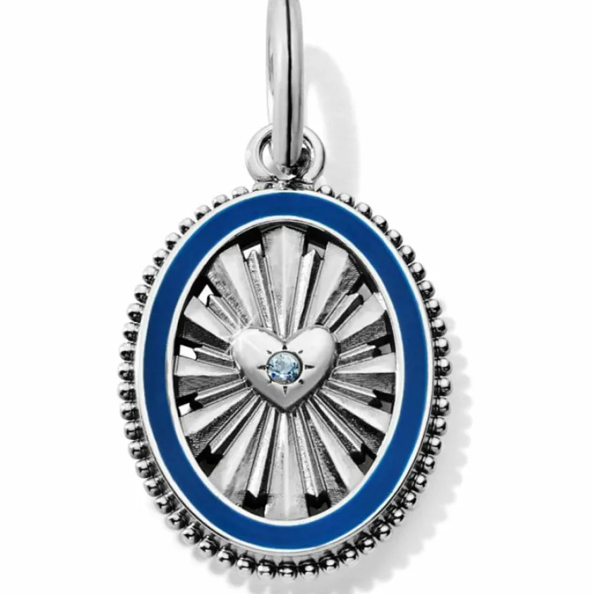 Brighton Inner Shine Amulet Silver-Blue Sale