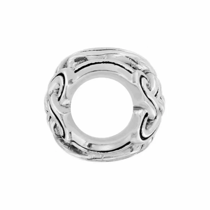 Brighton Interlok Bead Silver New