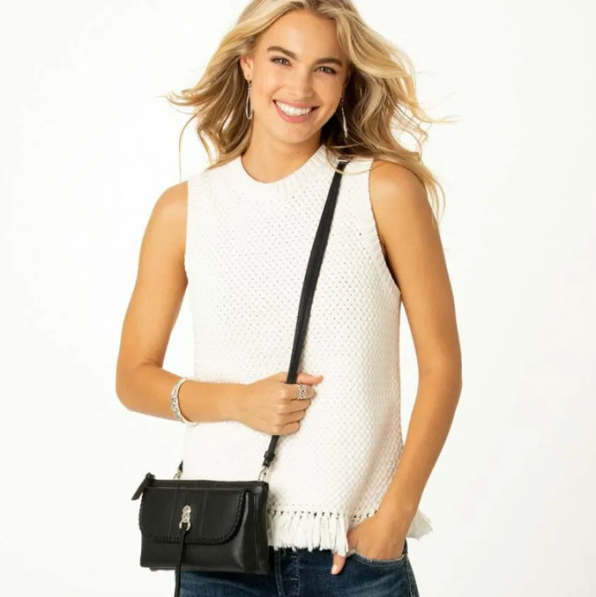 Brighton Interlok Convertible Belt Pouch Black Online