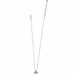 Brighton Interlok Curve Necklace Silver Hot